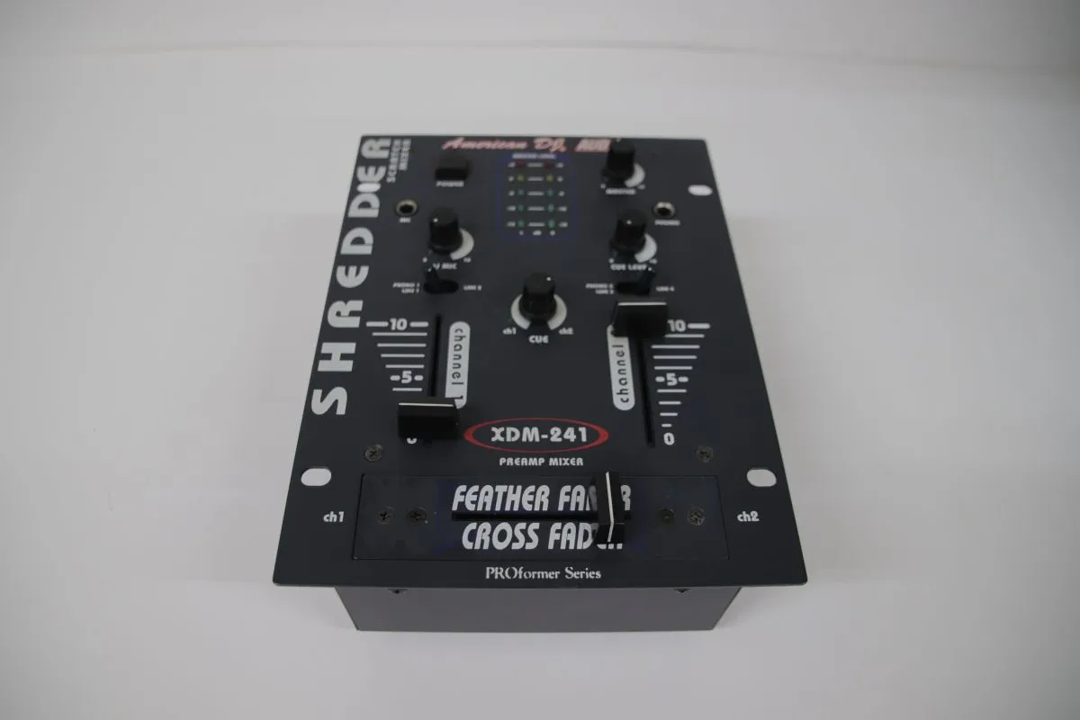 American DJ アメリカンDJ XDM-241 DJ Mixer DJミキサー /1400