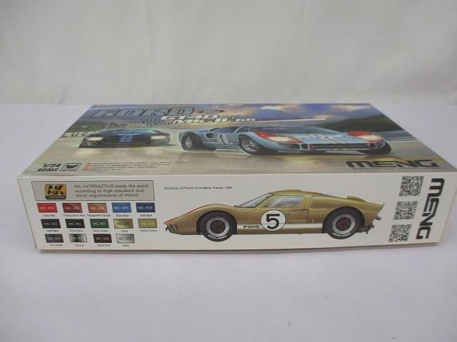 未組立 プラモデル MENG MODEL 1 24 フォード GT 40 Mk.II ’66 モンモデル