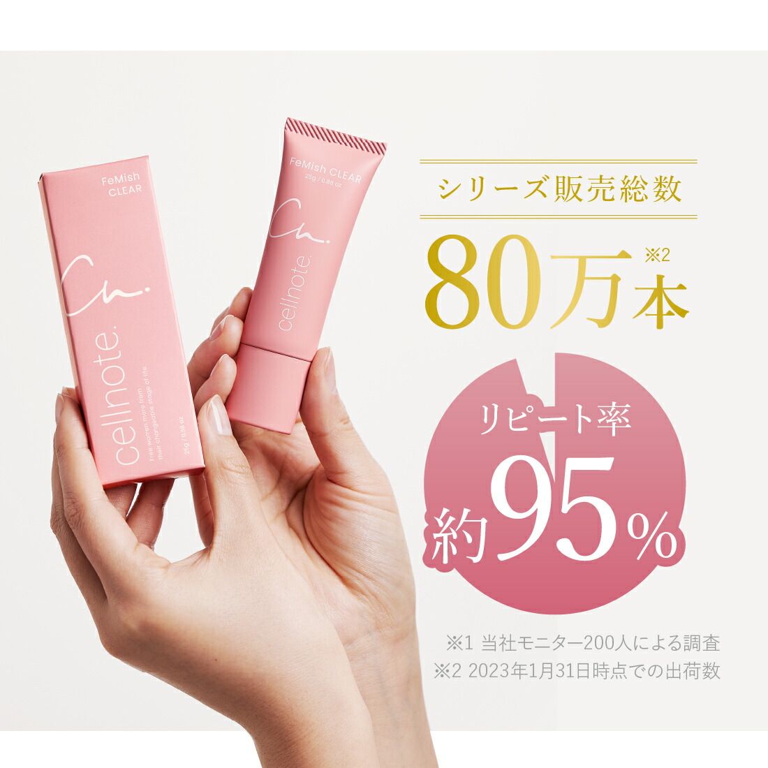 cellnote. FeMish CLEAR フェミッシュクリア 5包セット 10日分 医薬部 