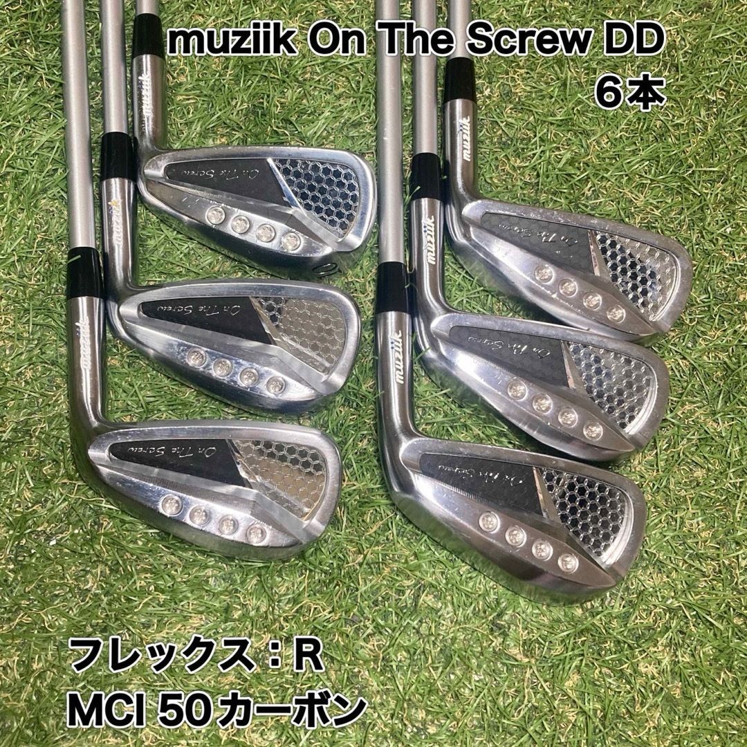 muziik On The Screw DD アイアン6本 ムジーク