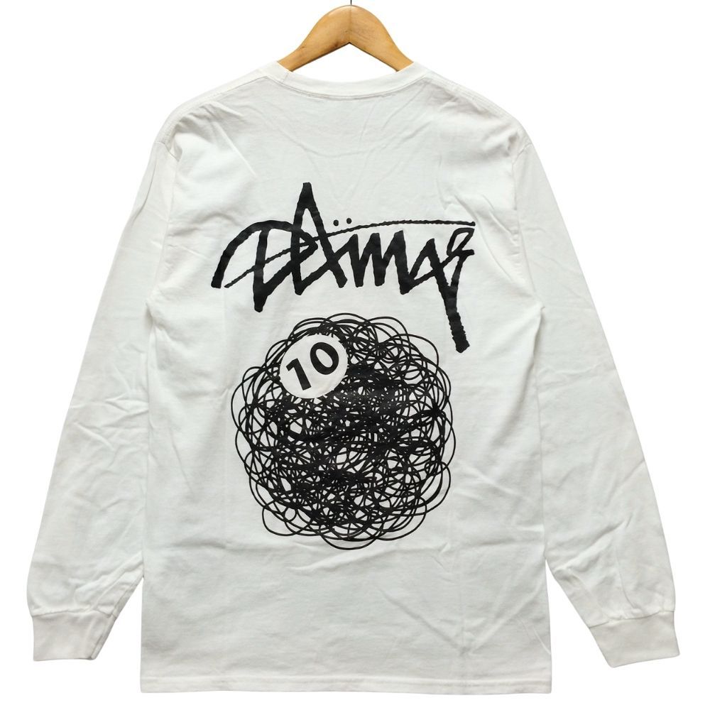 DAMA SURFBOARDS ダマ サーフボード プリント 長袖Tシャツ ホワイト サイズ M 正規品 | 52615