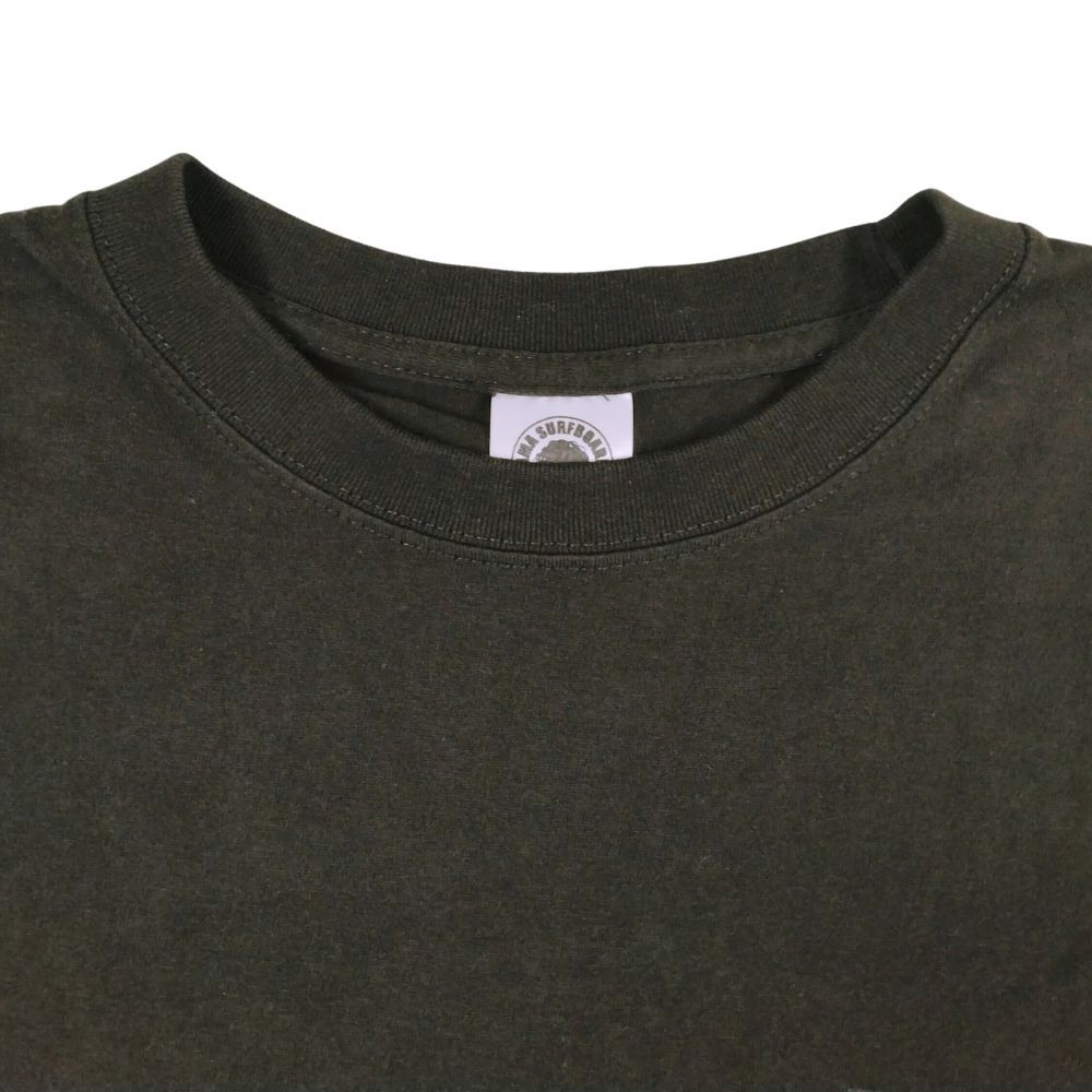 DAMA ダマ サーフボード プリント 長袖Tシャツ チャコールグレー サイズ M | 52617