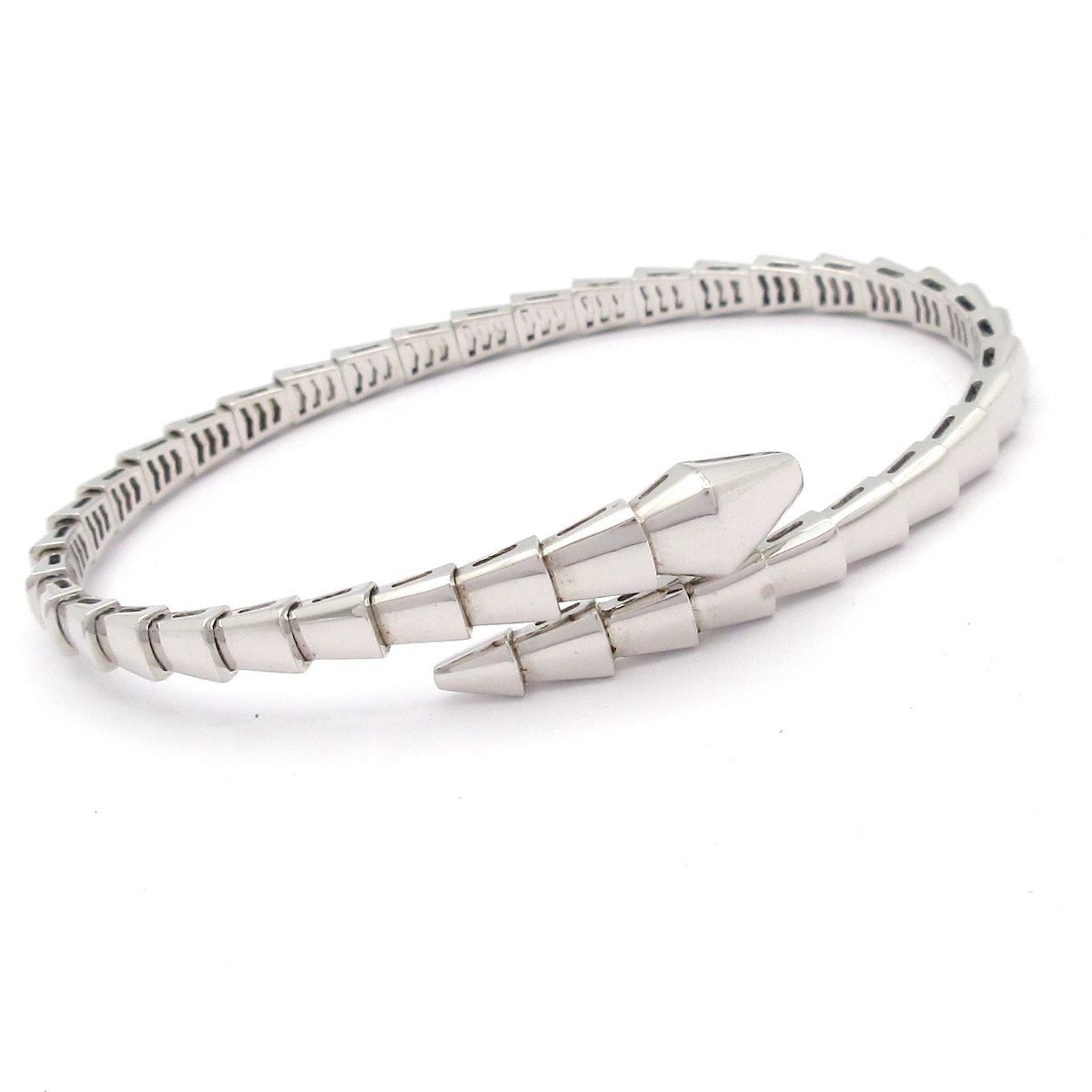 BVLGARI(ブルガリ) バングル セルペンティ ヴァイパー K18WG サイズ:L