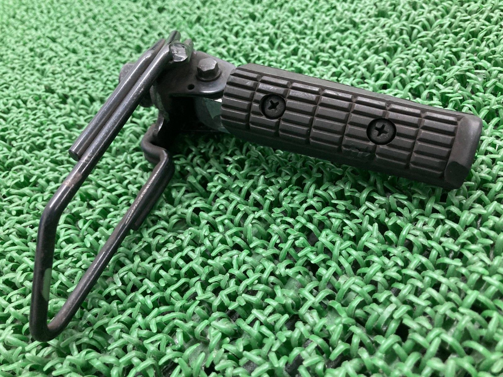 SR400 タンデムステップ 右 3VR ヤマハ 純正 バイク 部品 RH03J FI インジェクション 修復素材に 曲がり無し 車検 Genuine kM