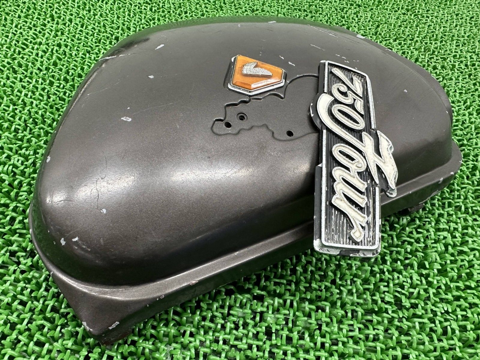 CB750FOUR サイドカバー 左 ホンダ 純正 バイク 部品 CB750 DREAM 当時物 修復素材に コケキズ無し 品薄 車検 Genuine hA