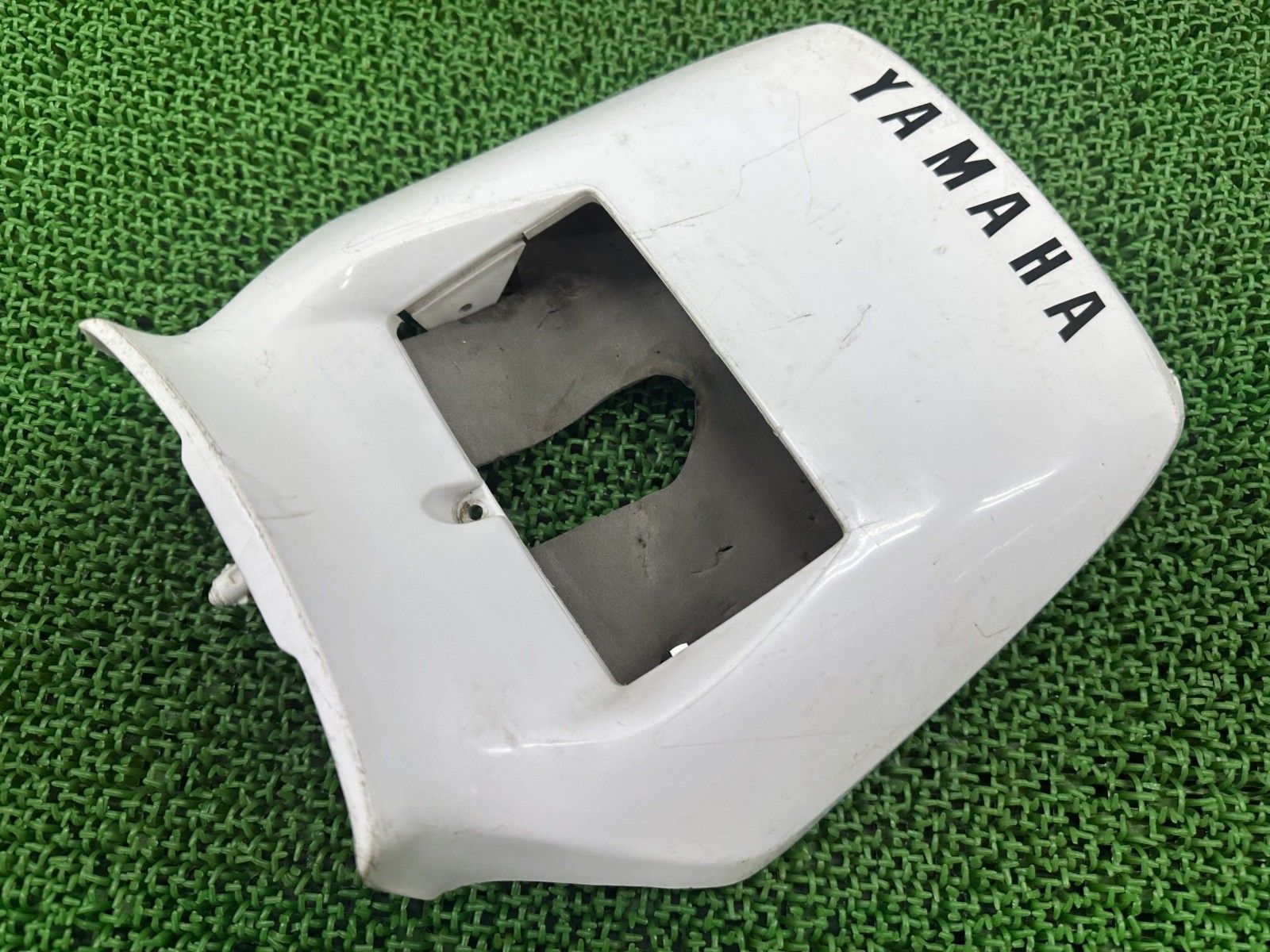 DT200WR ライトカウル 白 110-31035 ヤマハ 純正 バイク 部品 3XP フロントマスク カバー ペイント素材に 割れ欠け無し qO