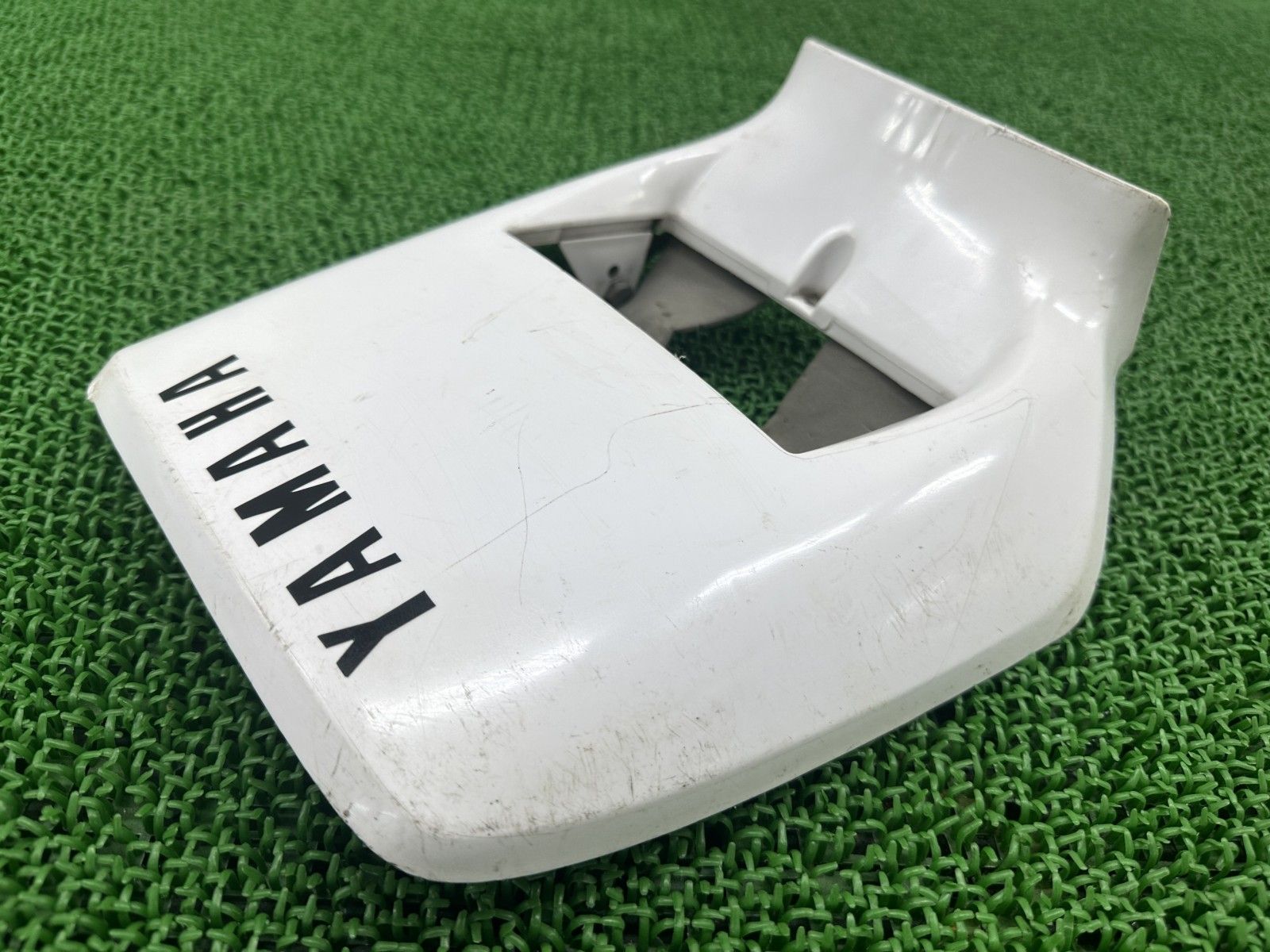 DT200WR ライトカウル 白 110-31035 ヤマハ 純正 バイク 部品 3XP フロントマスク カバー ペイント素材に 割れ欠け無し qO