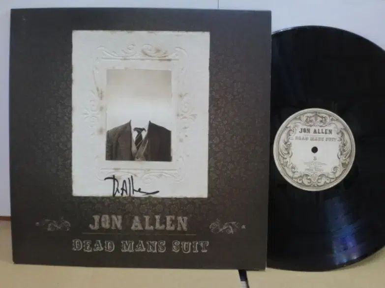 収入 LP Jon Allen ー サイン入り サイン盤 2012 年 UK 早い