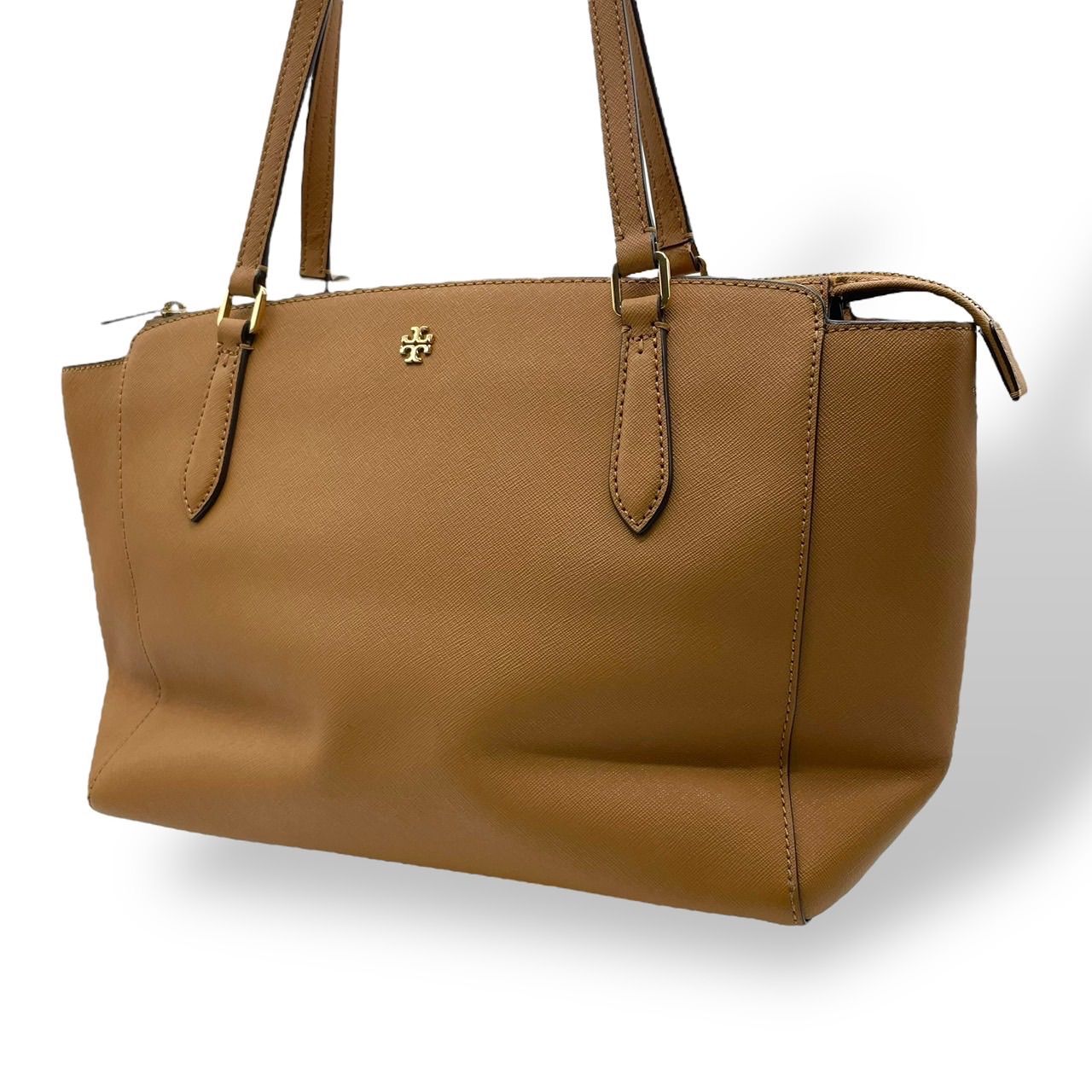 美品 A4収納可 TORY BURCH トリーバーチ トートバッグ 肩がけ 通勤