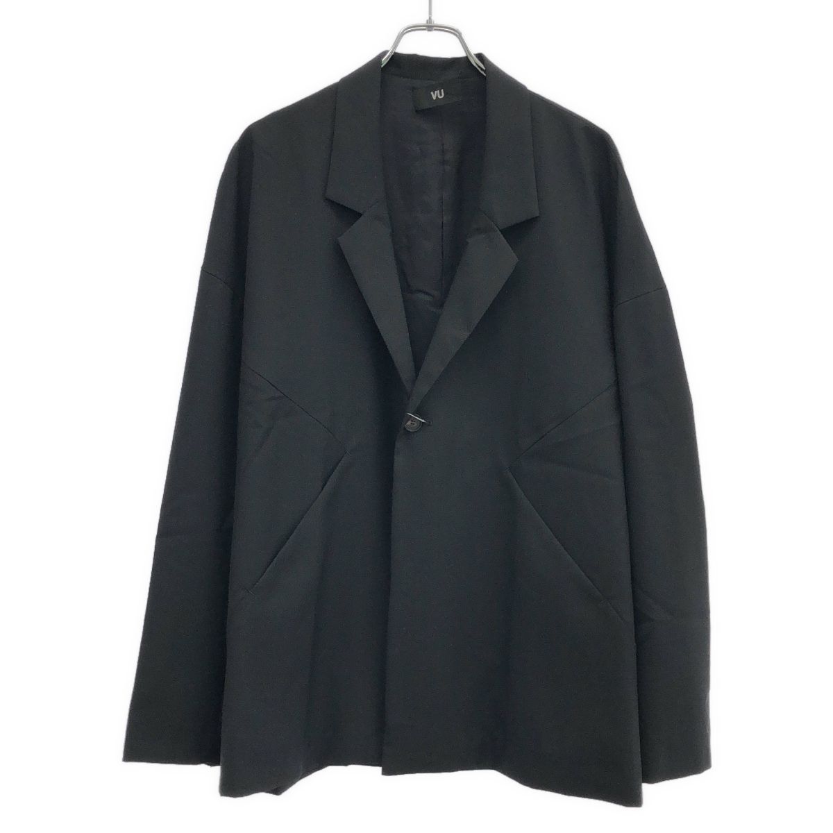 VU ヴウ classic jacket-tapered pants セットアップ vu-a12-j10|vu-a12-p09 ブラック 1