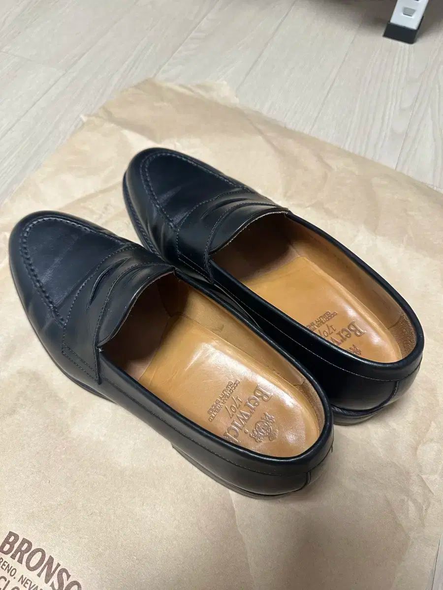  Berwick バーウィック 1707 9628 ローファー ブーツ 革靴