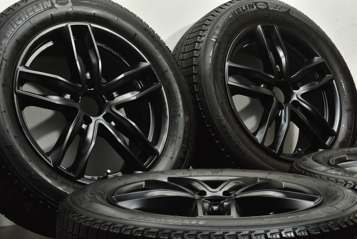 ベンツ X 156 GLAクラス サイズ ユーロテック GAYA 5 17 in 7 J 48 PCD 112 M 14 球面 R ミシュラン ICE XI 3 215 60