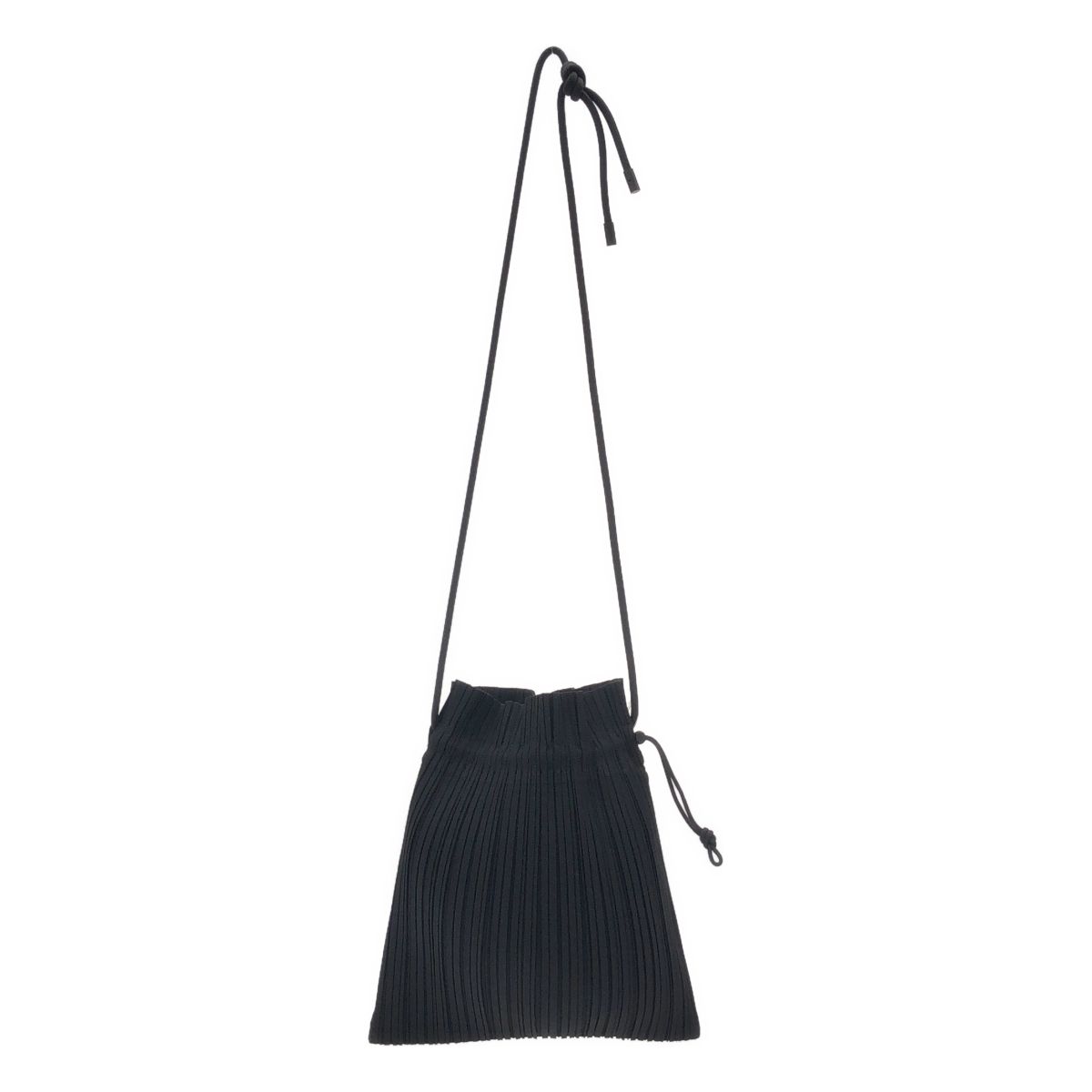 PLEATS PLEASE ISSEY MIYAKE プリーツプリーズ イッセイミヤケ 25SS PLEATS MINI POCHETTE プリーツミニポシェット PP52AG542 ブラック