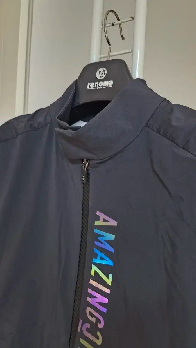 最高 正規品 AMAZINGCRE アメージングクリー メンズ ウィンドブレーカー ジャケット ブラック|95