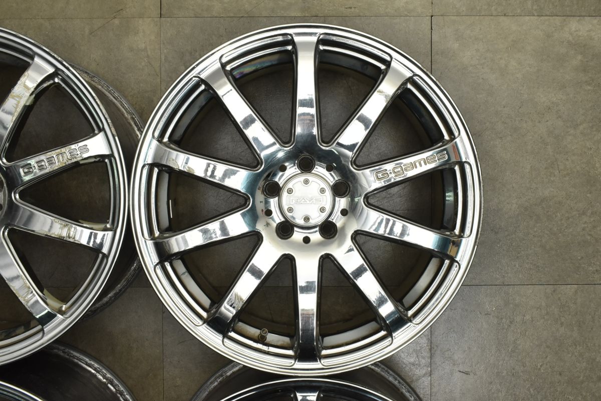  大 RAYS レイズ G games 17 in 7 J 48 PCD 100 4本セット レクサス CT プリウス カローラスポーツ 86 ウィッシュ インプレッサ BRZ 17インチ ホイール
