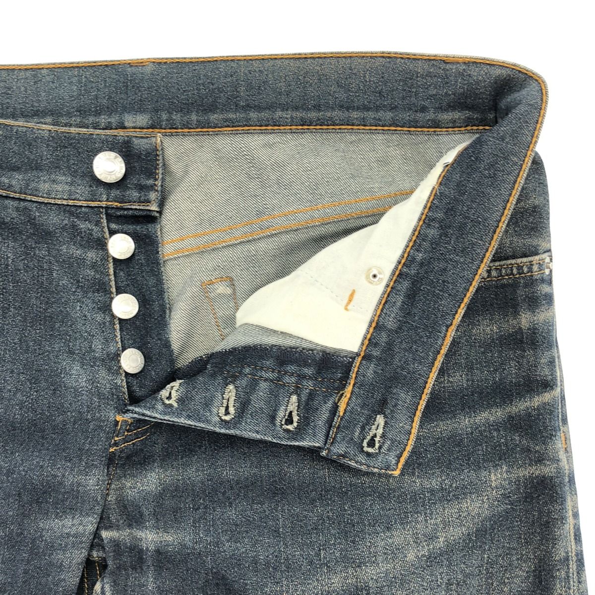 HELMUT LANG ヘルムート ラング LOW WAIST BOOT CUT ブーツカットデニムパンツ インディゴ 26 ITJI7T7M0B08 HELMUT LANG ヘルムート ラング 2000\u0027s Low Waist Contour Fit Raw