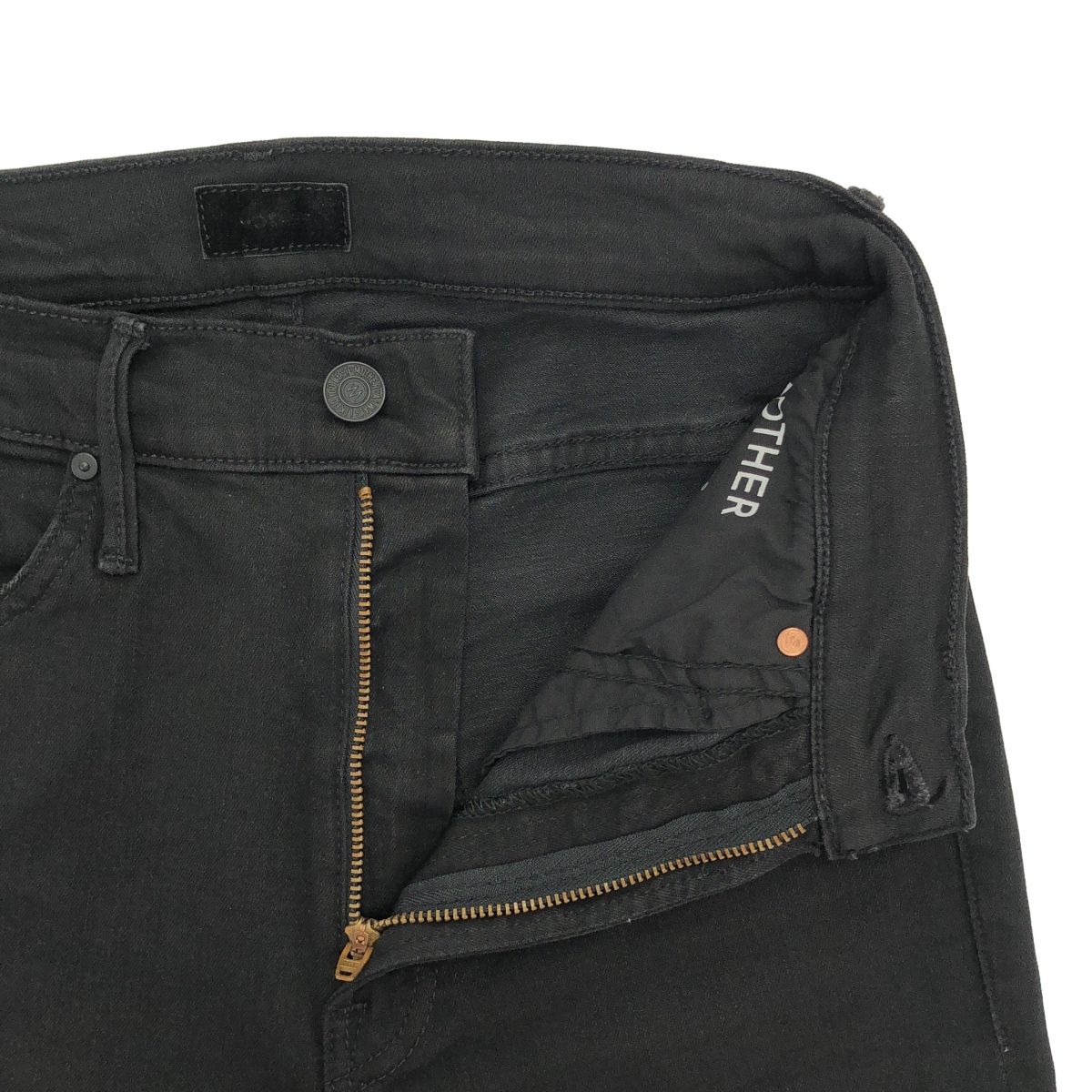 MOTHER マザー INSIDER CROP STEP FRAY インサイダークロップステップ