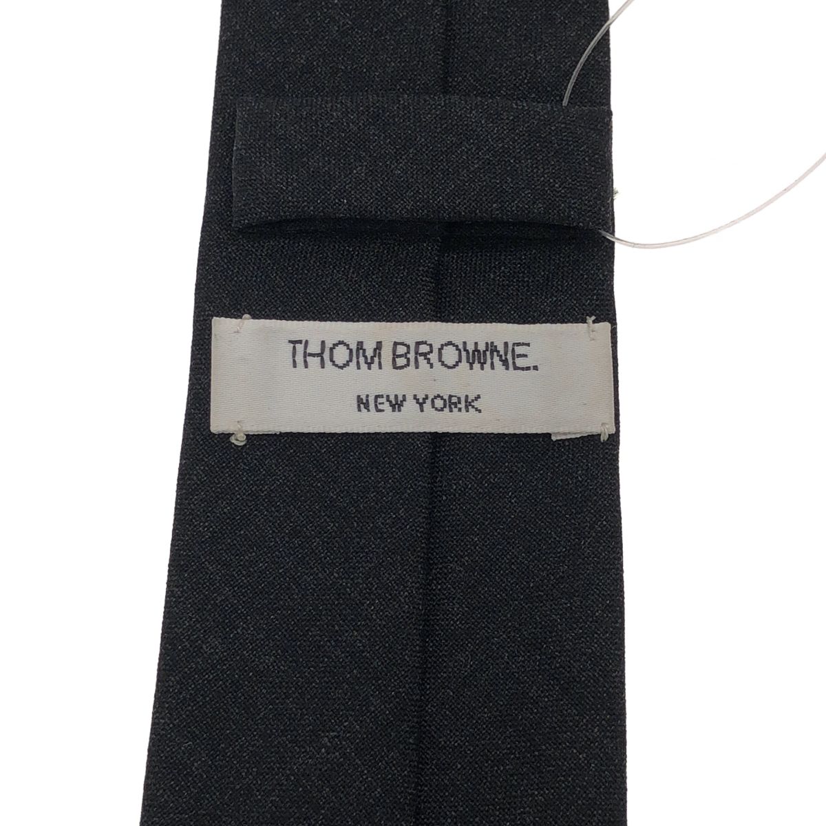 THOM BROWNE トム ブラウン グログランテープウールネクタイ