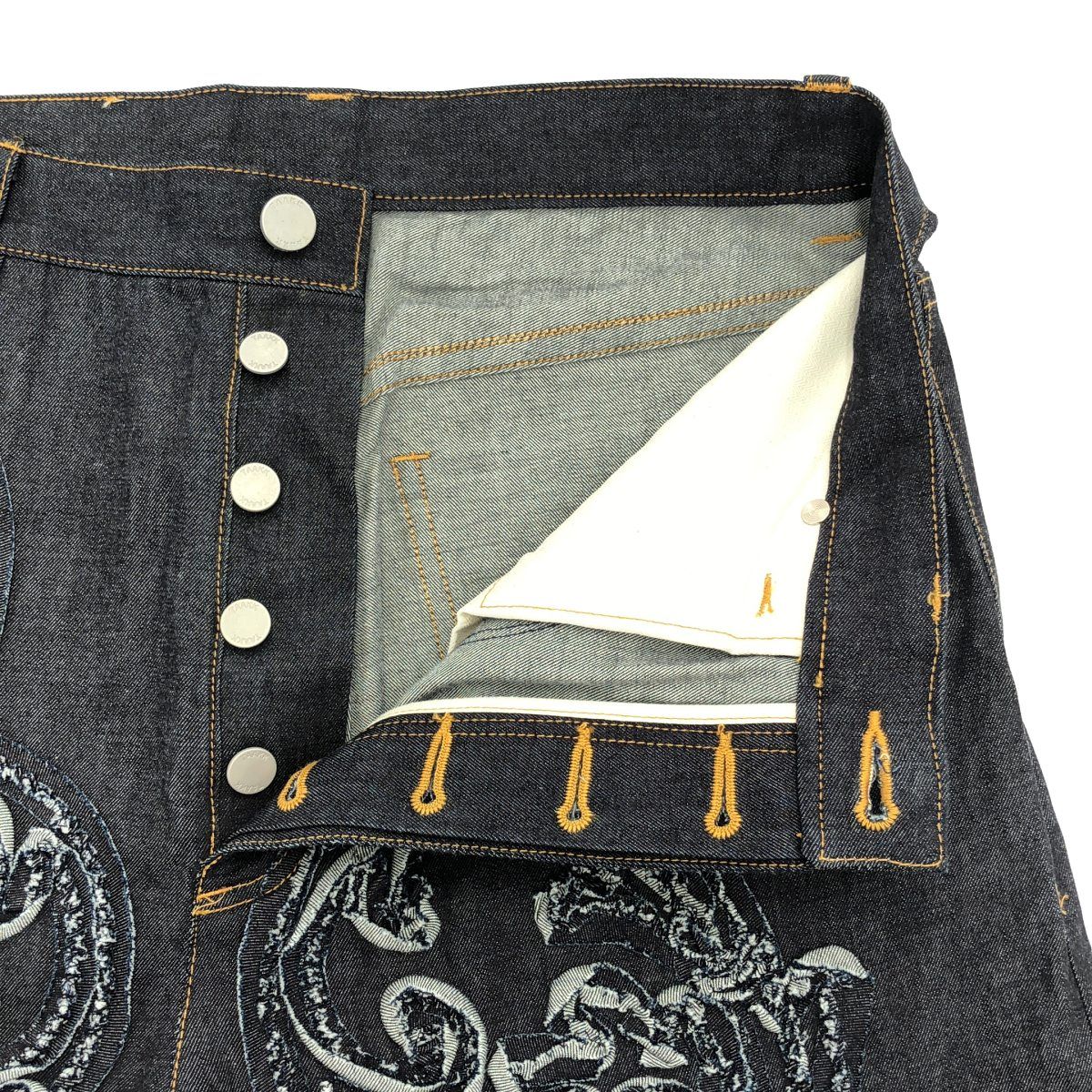 TaaKK ターク 25SS SCULPTURE DENIM WIDE PANTS スカルプチャーデニム