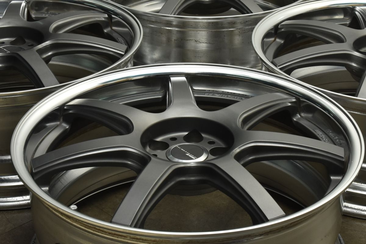 WORK ワークエモーション T 7 R 2 P 19 in 8 J 45 PCD 100 4本セット CT 200 h プリウス カローラ ツーリング インプレッサ レガシィ BRZ