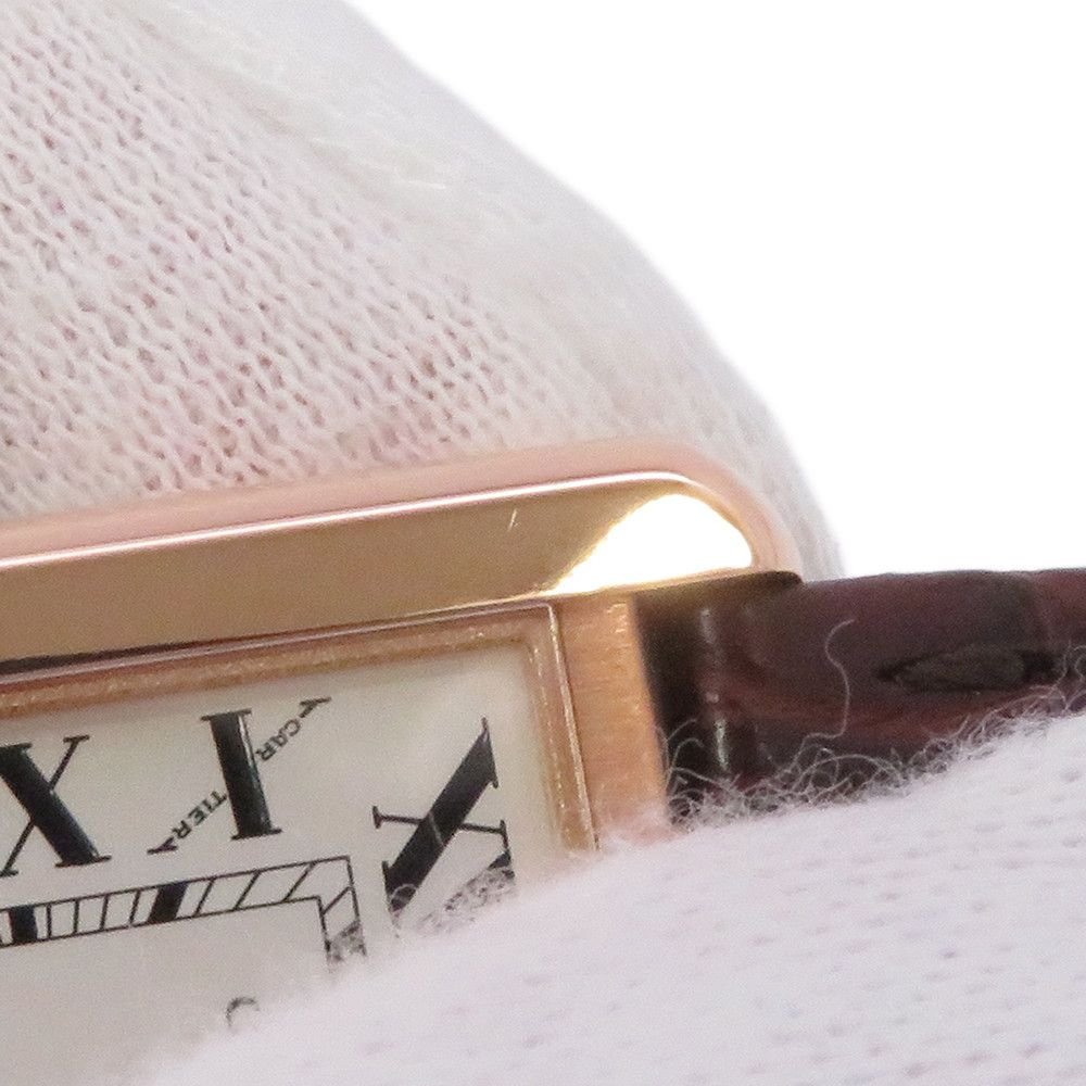 カルティエ タンクソロ SM W5200024 Cartier シルバー文字盤 カルティエ Cartier W5200024 タンクソロSM シルバー文字盤