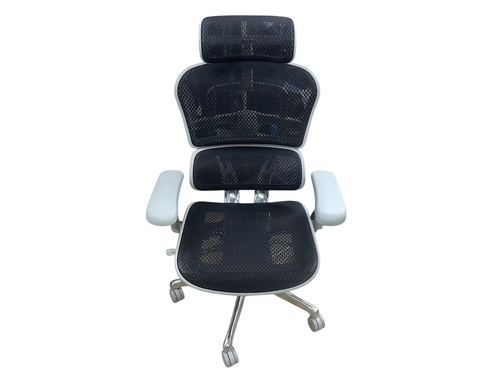 ♥品 エルゴヒューマンプロ2 ハイタイプ Ergohuman Pro 2 High Type オフィスチェア メッシュ ブラック×グレー 人間工学設計 高機能チェア 可動アーム 昇降リクライニング機能付き2077581 2077581