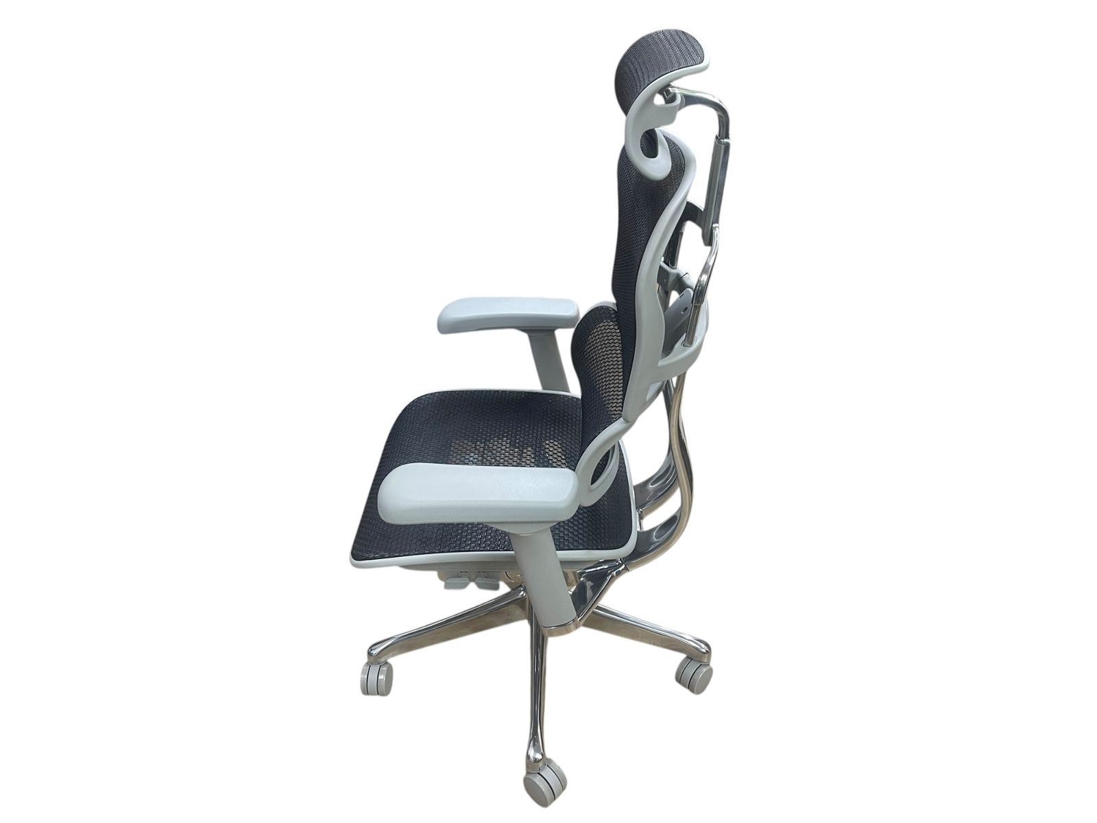 ♥品 エルゴヒューマンプロ2 ハイタイプ Ergohuman Pro 2 High Type オフィスチェア メッシュ ブラック×グレー 人間工学設計 高機能チェア 可動アーム 昇降リクライニング機能付き2077581 2077581