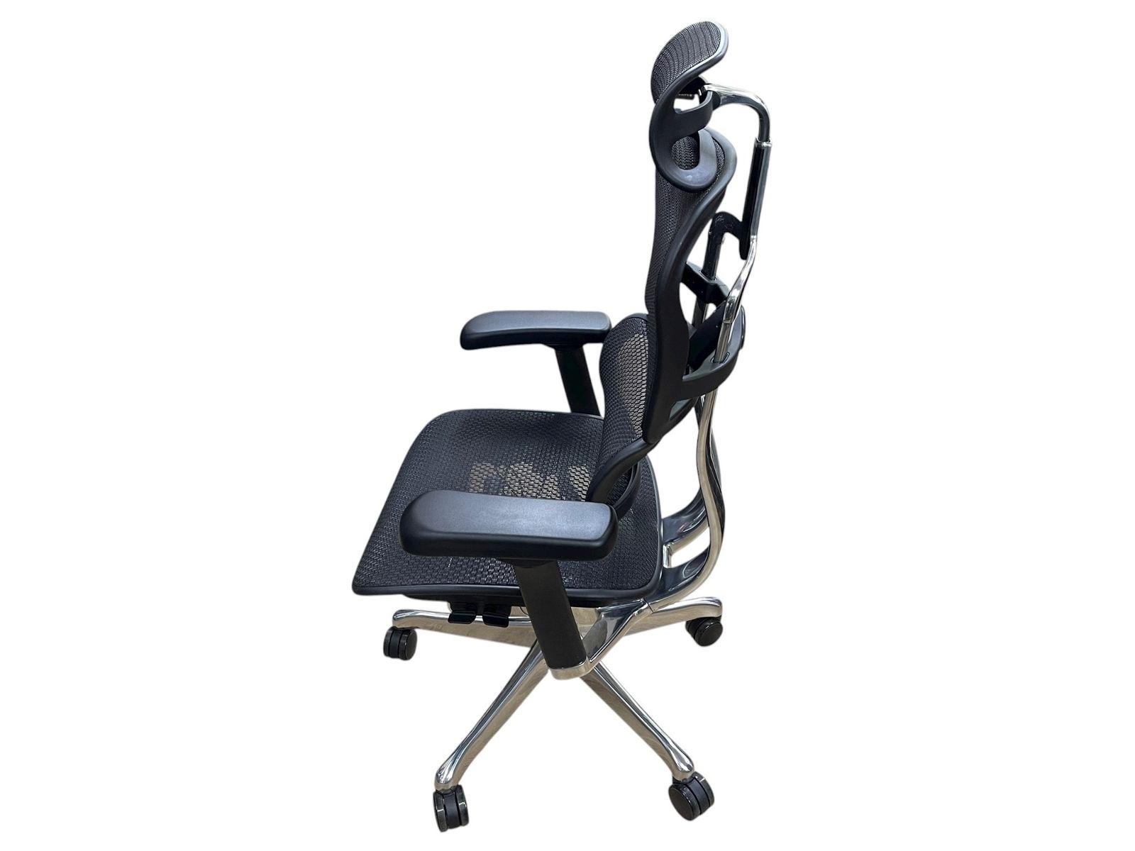 ♥品 エルゴヒューマンプロ2 ハイタイプ Ergohuman Pro 2 High Type オフィスチェア メッシュ ブラック 人間工学設計 高機能チェア 可動アーム 昇降リクライニング機能付き2077574 2077574