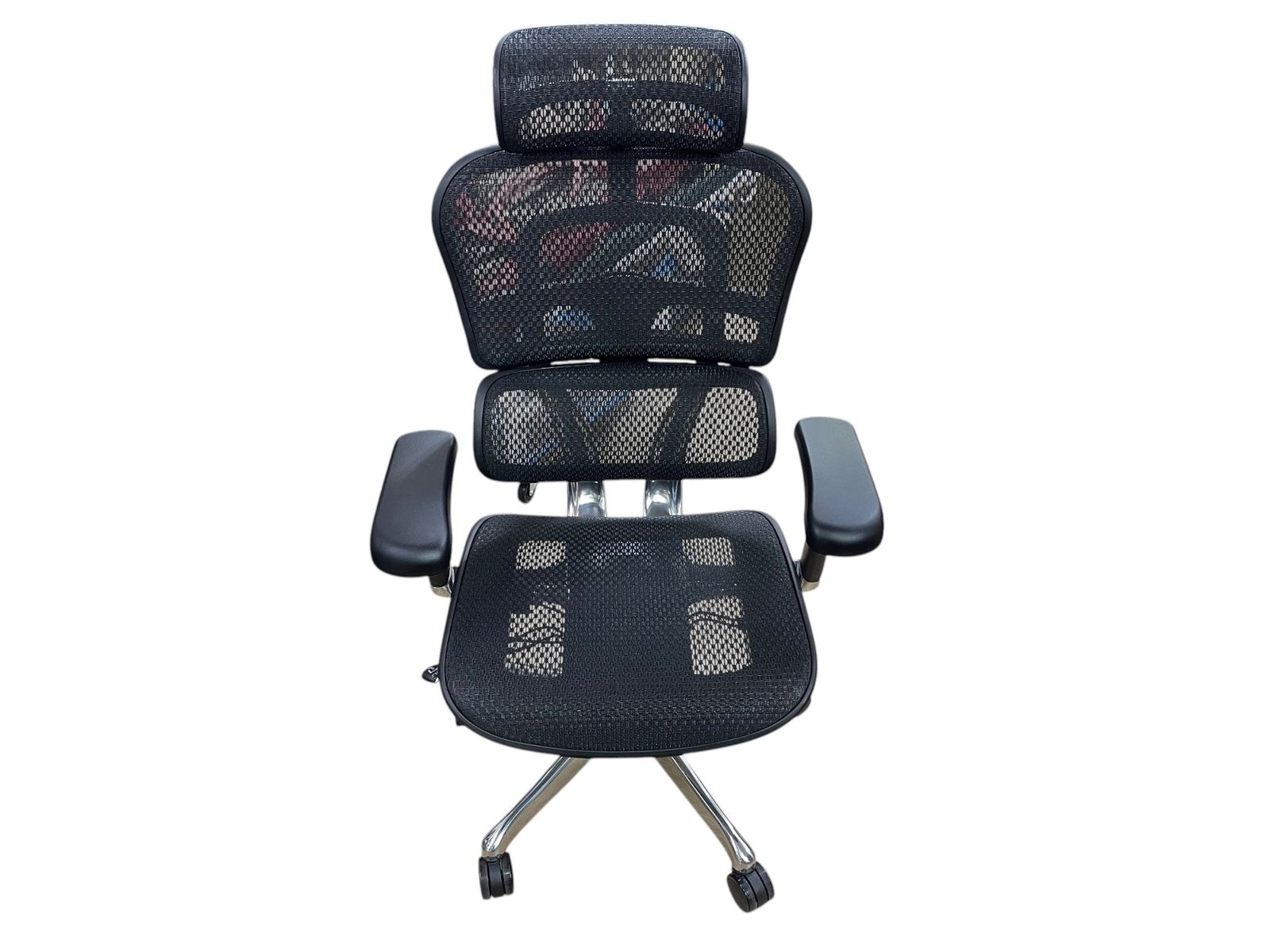 ♥品 エルゴヒューマンプロ2 ハイタイプ Ergohuman Pro 2 High Type オフィスチェア メッシュ ブラック 人間工学設計 高機能チェア 可動アーム 昇降リクライニング機能付き2077574 2077574