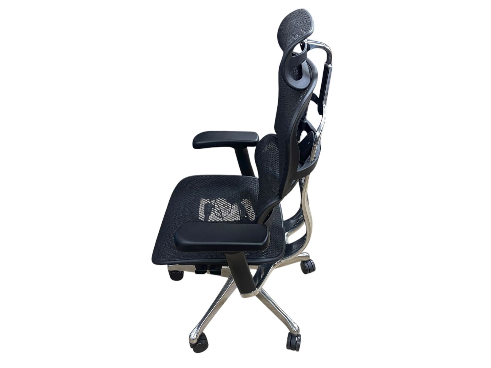 ♥品 エルゴヒューマンプロ2 ハイタイプ Ergohuman Pro 2 High Type オフィスチェア メッシュ ブラック 人間工学設計 高機能チェア 可動アーム 昇降リクライニング機能付き2077567 2077567