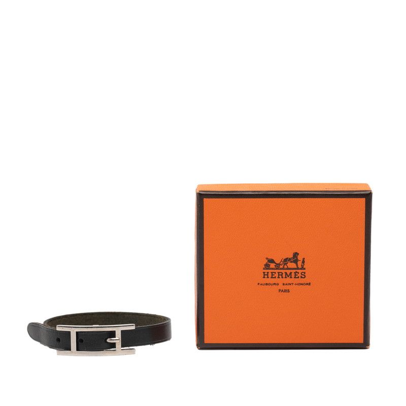 エルメス アピ３ ブラック シルバー金具 レザー レディース HERMES 1-0237841 FORTGASGNV_COM_BR