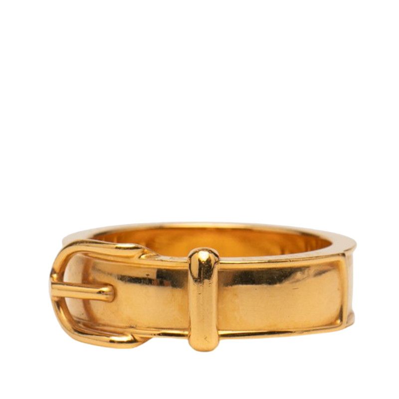 エルメス ブックルセリエ ベルト モチーフ ゴールド メッキ レディース HERMES 1-0237853