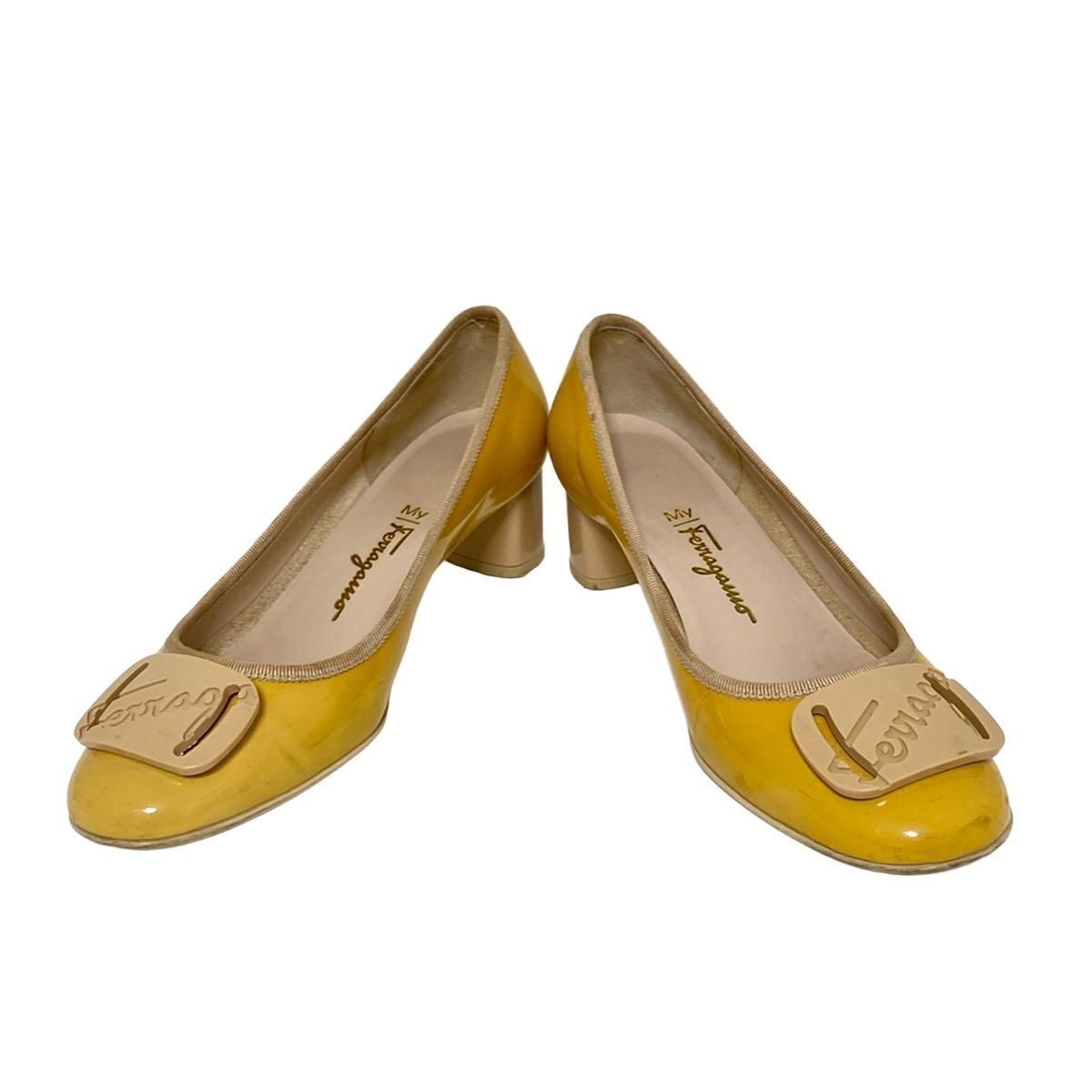 My Ferragamo(マイ フェラガモ) パンプス 6D レディース - ダーク