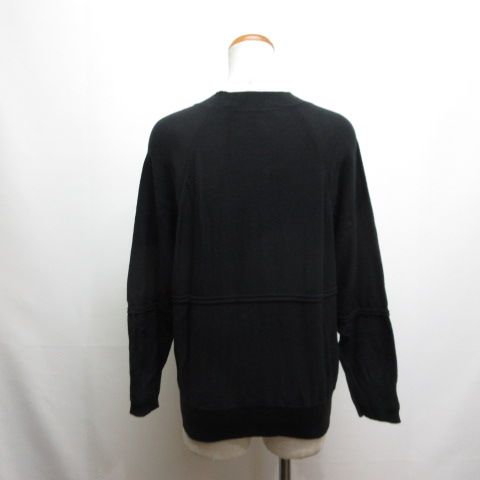 メルシーボークー mercibeaucoup 長袖 ニット カットソー 1 黒