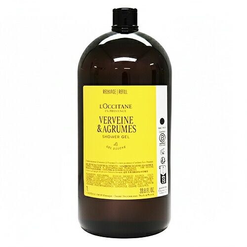 ロクシタン シトラスヴァーベナ アイス シャワージェル ホテルアメニティ 詰替え用 1000ml 1L リフィル 佐川急便 CALAISNAUTIC_FR