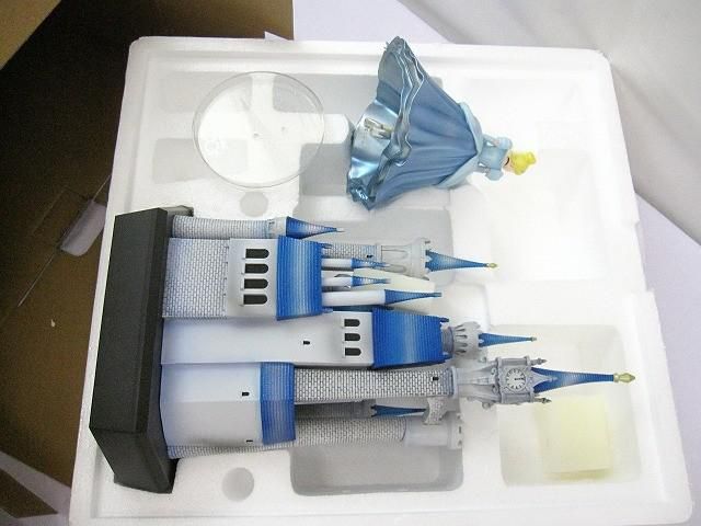 まとめ売り 品 ディズニー Happyくじ A賞 シンデレラ城 ＆ シンデレラ フィギュアセット