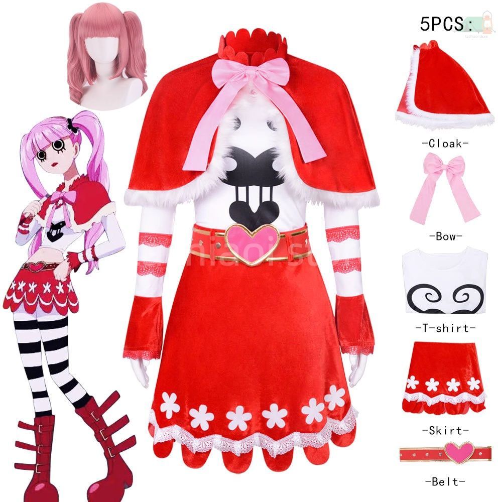 送料無料 ONE PIECE ペローナ ゴシック コスプレ 衣装 おしゃれ 幽霊 恐怖 三?船