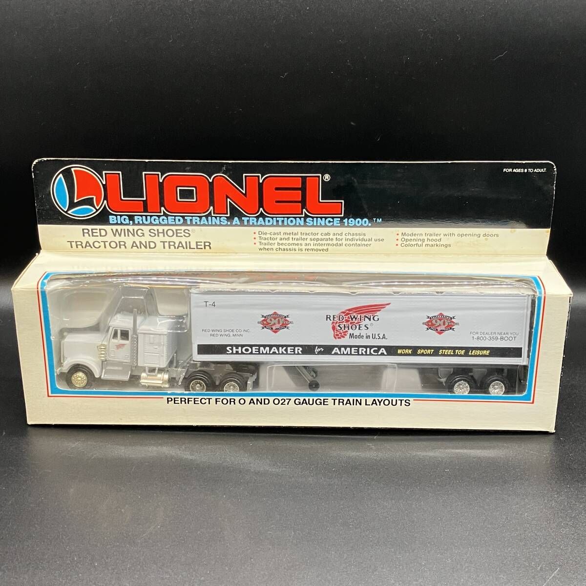 LIONEL レッドウィング ミニカー トラック トレーラー ※箱入り 90周年