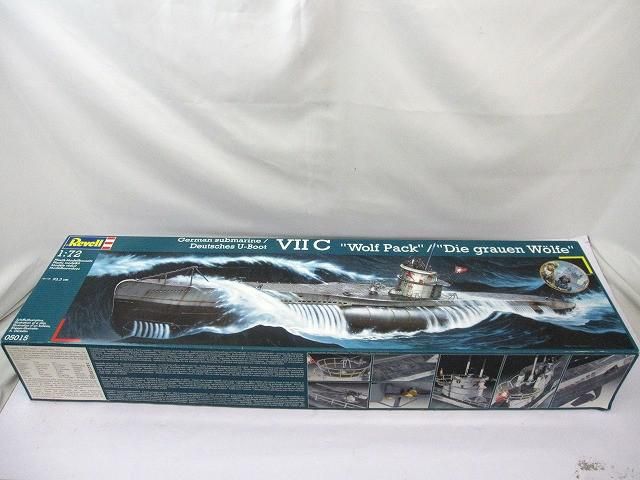 まとめ売り 未組立 プラモデル レベル 1|72 VII C Wolf Pack Die grauen Wolfe ジャーマンサブマリン
