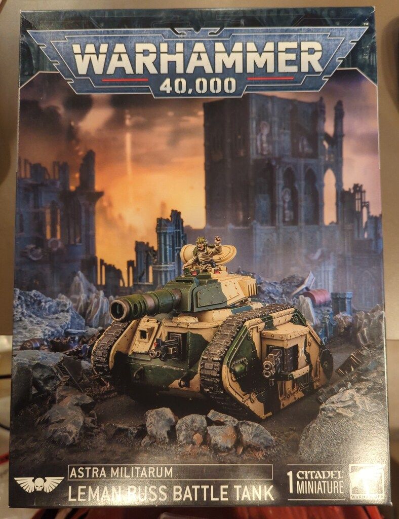 GAMESWORKSHOP WARHAMMER40000 Astra Militarum アストラ ミリタリウム Leman Russ Battle Tank 2025 レマン ラス バトルタンク