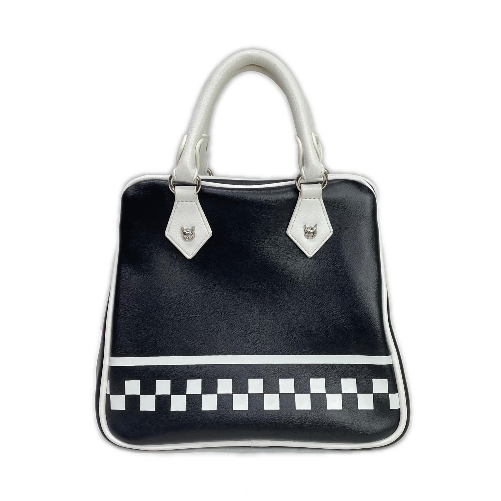 ワック WAAC カートバッグ 黒 ラウンドバッグ シリコンロゴ スクエア型 WAACKY ワッキースタッズ