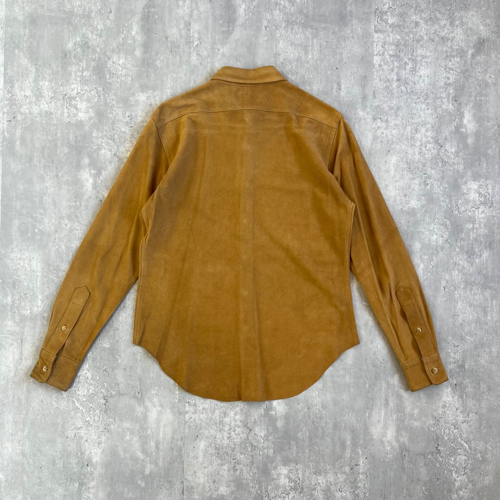 RALPH LAUREN ラルフローレン / レザースウェードシャツ / 羊革