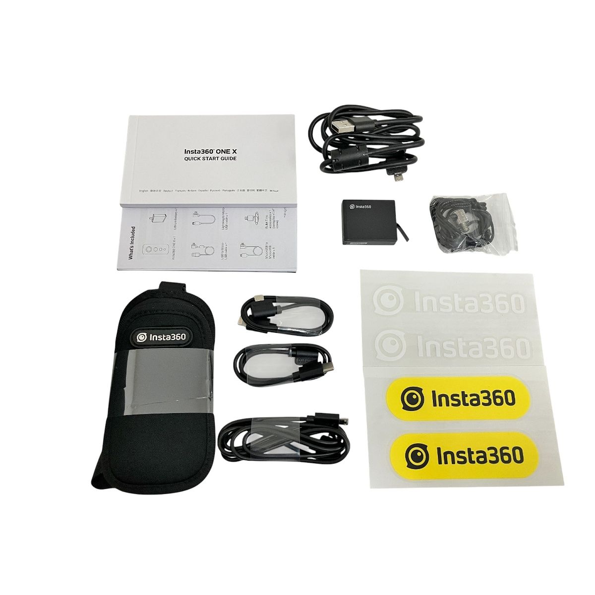 Insta360 ONE X 360度カメラ 5.7K FlowState 手ブレ補正 アクションカメラ VLOG O10593106