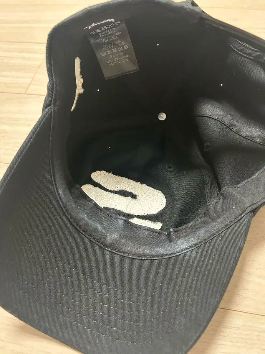  STUSSY シャドウ シェニール sボールキャップ その他 キャップ
