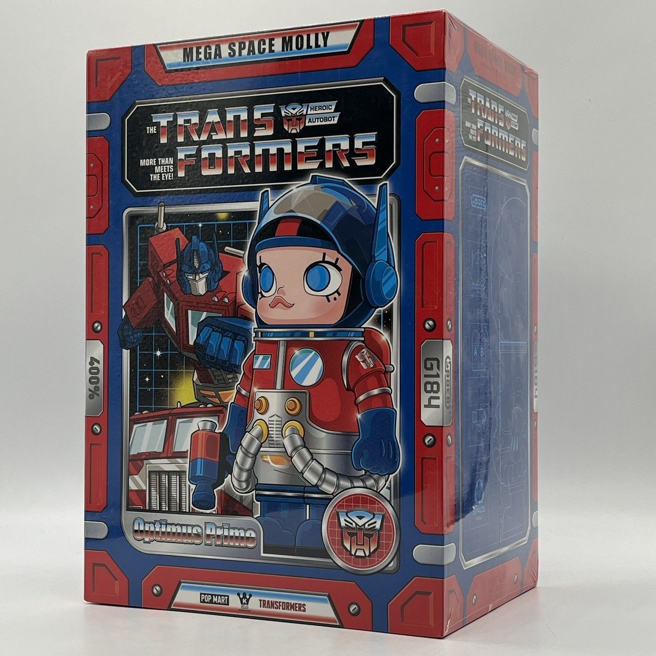 ポップマート MEGA SPACE MOLLY 400 TRANSFORMER オプティマスプライム トランスフォーマー nn