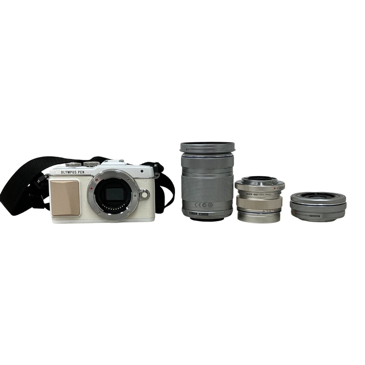 Olympus オリンパス PEN E-PL 7 コンパクトデジタルカメラ ミラーレス レンズ付き カメラ ホワイト