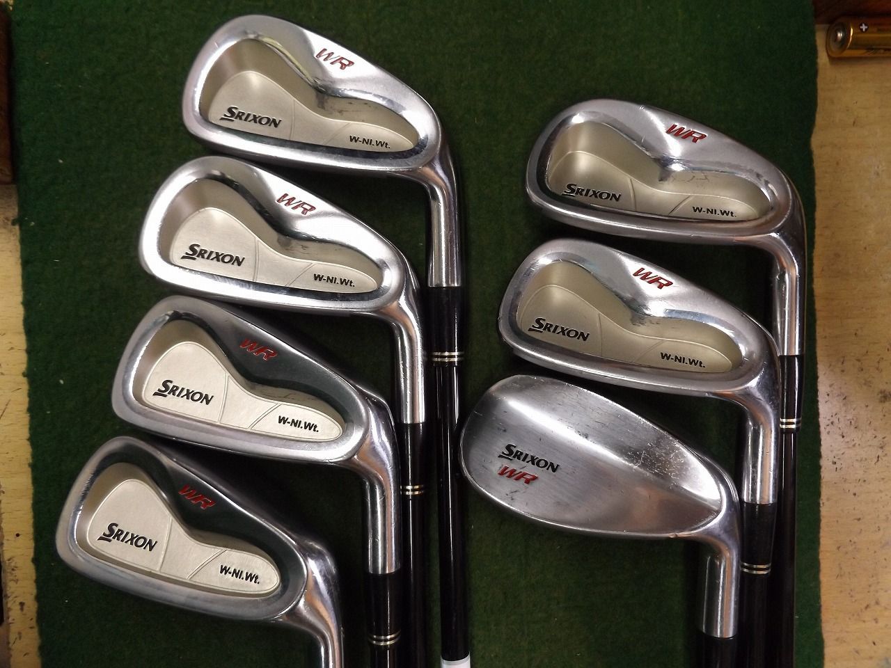 4906 SRIXON WR 5-PW AW 純正カーボン S ダンロップ スリクソン アイアンセット .989077