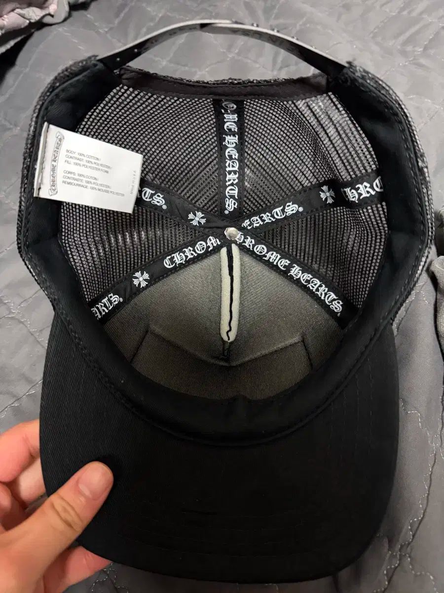 クロムハーツ ハリウッド トラッカーハット ブラック