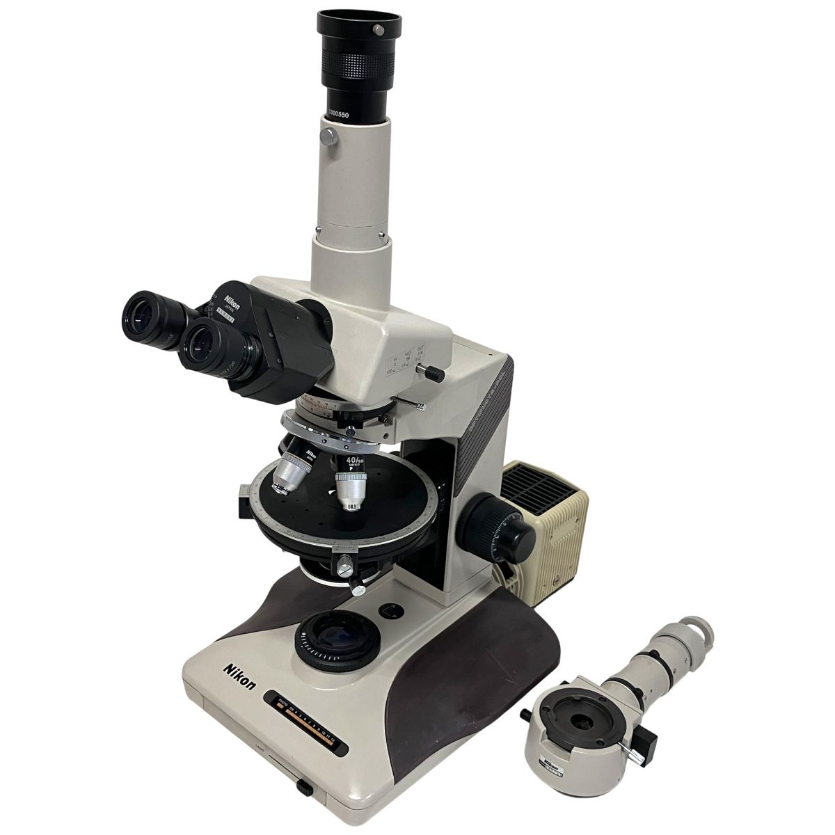 Nikon ニコン OPTIPHOT-2 接眼レンズ 対物レンズ 顕微鏡 研究用 ジャンク F10594859