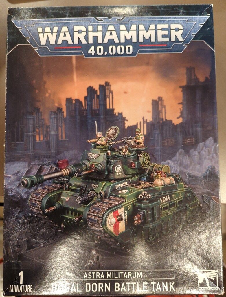 GAMES WORKSHOP WARHAMMER40000 ASTRA MILITARUM Rogal Dorn Battle Tank ローガル ドルン バトルタンク